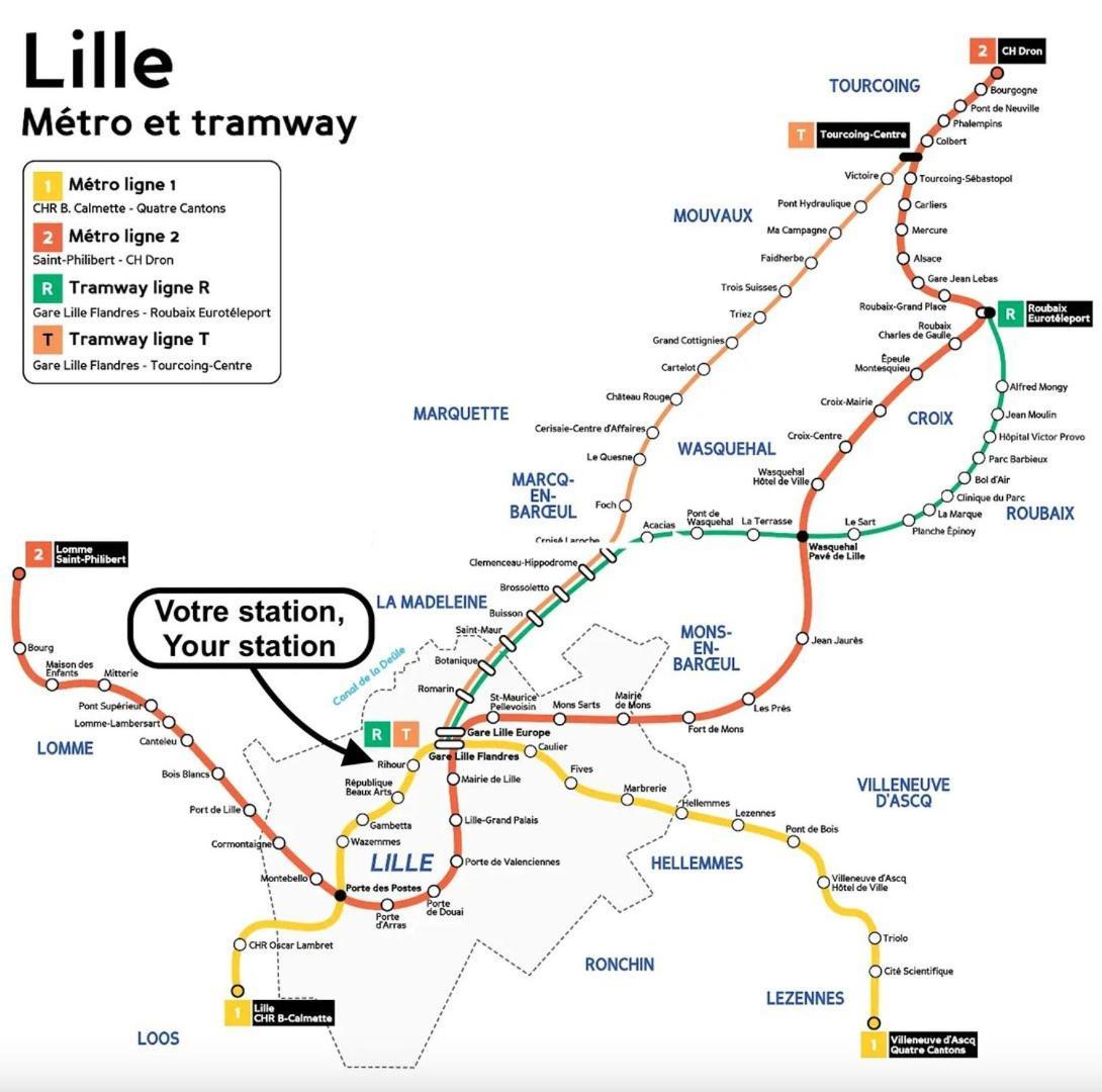 Vieux-lille Deux Pieces Appartement Rijsel